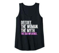 Womens Deedee The Woman The Myth The Bad Influence Dee-Dee Vintage Tank Top