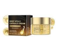 Women's Deep Vitamin C Gold Capsule Facial Moisturizer, Facial Vitamin C Moisturizer, Cream For Mature Skin, Mild Moisturizing Cream That Nourishes, Hydrates, Softens And Smoothens The Skin(50g)