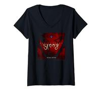 Womens Def Leppard - Slang V-Neck T-Shirt