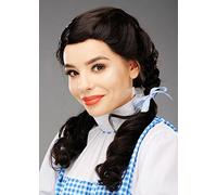 Womens Deluxe Brown Plaited Dorothy Wig