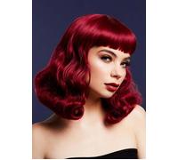 Womens Deluxe Fever Wavy Plum Bettie Wig