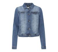 Women's denim jacket Ichi STAMPE Bleu 38