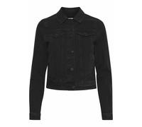 Women's denim jacket Ichi STAMPE Noir 40