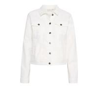 Women's denim jacket KAFFE Zelina Blanc 36