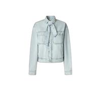 Pepe Jeans Relaxed Scarf Denim Jacket Blue M Woman