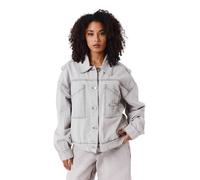 Women's denim jacket Project X Paris Edgy Gris S