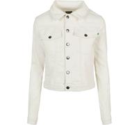 Women's denim jacket Urban Classics Organic Blanc S