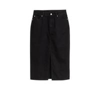 Women's denim midi skirt Tom Tailor Denim Noir XS
