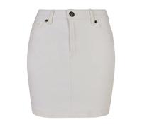 Women's denim mini skirt Urban Classics Organic Stretch GT Blanc 32