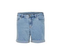 Kaffe Women's KAvicky Denim Shorts Cargo Shorts, Light Blue Washed Denim,