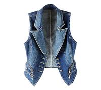 Women's Denim Waistcoats Uk Denim Longline Waistcoat Uk Denimjackets Size 16 Summer Cardigans Long Lightweight Summer Jackets Size 14 Denimshirt Short Cardigans Long Summercardigans