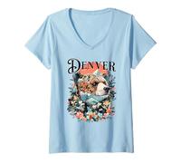 Womens Denver V-Neck T-Shirt