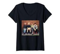 Womens Depeche Mode Recording Speak & Tell 1981 by Virginia Turbett V-Neck T-Shirt