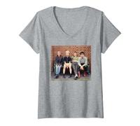 Womens Depeche Mode Speak & Tell 1981 by Virginia Turbett V-Neck T-Shirt