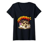 Womens Desert Rain Frog Breviceps macrops Cute V-Neck T-Shirt