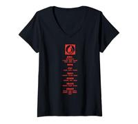 Womens Desert Rats World Tour 1939-1945 V-Neck T-Shirt