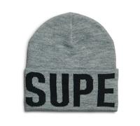 Women's designer knit hat Superdry Argenté TU