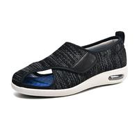 Womens Diabetic Shoes for Swollen Feet, Men Plantar Fasciitis Trainer Air Shoe Trainer, Lightweight Walking Mesh Breathable Wide Sneakers for Diabetic, Elderly, Swollen Feet, Plantar Fasciitis,37