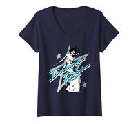 Womens Diana Ross - Superstar V-Neck T-Shirt