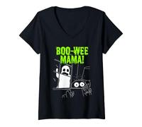 Women's Diary of a Wimpy Kid Boo-Wee-Mama V-Neck T-Shirt