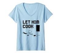 Women's Diary of a Wimpy Kid Let Him Cook V-Neck T-Shirt