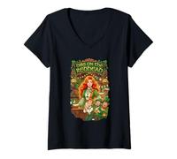 Women's Dibs on The Redhead Irish Humor St Patrick’s Day V-Neck T-Shirt