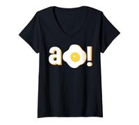 Womens Dichos Mexicano Souvenir Funny A Huevo Mexicans Saying Humor V-Neck T-Shirt