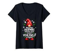 Womens Diciembre: Libertades, Luces Y Venezuela En El Alma V-Neck T-Shirt