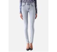 Women's DIESEL DORIS NE 0672C Womens Denim Jogg Jeans Super Slim Fit Skinny Sweat Pants - Blue