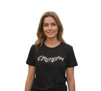Women's Diesel Sily V26 black printed T-shirt M