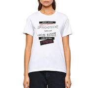 Women's Diesel Sily white printed t-shirt M
