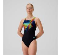 Women's Digital Printed Medalist Swimsuit Black - 34 Pahala Blend - Speedo Black 34