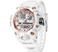 Women's Digital Watch Sport Waterproof Watches Analogue Wrist Watch Military Outdoor Wristwatch with Led Luminous Stopwatch Alarm Dual Time Watch for Ladies Girls