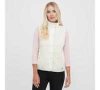 Craghoppers Womens Dinas Vest Fleece, Ecru, 12 UK