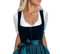 Women's Dirndl Blouse V Neck Dirndl Blouse White Costume Blouse Lace Short Sleeve Simple Costume Blouses Stand-Up Collar Elegant Dirndl Blouses Costume Lace Blouse Bavarian Outfit Costume Fashion for