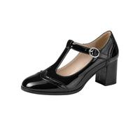 Women's Dirndl Costume Shoes Mary Jane Block Heel Closed Toe Cap | Non-slip breathable outdoor walking shoes, perfect for changing the seasons, everyday life, hiking and leisure activities