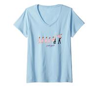 Womens Dirty Dancing The Lift V-Neck T-Shirt