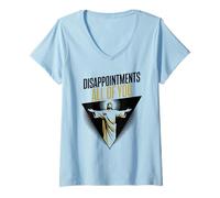 Womens Disappointments All of You Sarcastic Jesus Religious Humor V-Neck T-Shirt