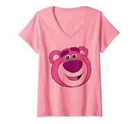 Womens Disney and Pixar’s Toy Story 3 Lotso Bear V-Neck T-Shirt
