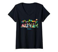 Womens Disney and Pixar's Toy Story Rowdy Vacation Matching Trip V-Neck T-Shirt