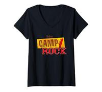 Womens Disney Channel Camp Rock V-Neck T-Shirt