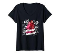 Women's Disney Descendants: Wicked Wonderland Sugar Spice Sis Vibes V-Neck T-Shirt