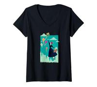 Women's Disney Mary Poppins Returns Kites in the Sky V-Neck T-Shirt