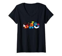 Womens Disney Mickey Mouse and Friends Bro Family Trip Matching V-Neck T-Shirt