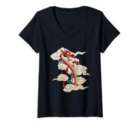 Womens Disney Mushu V-Neck T-Shirt