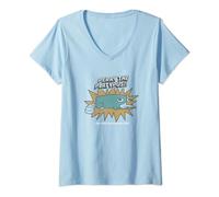 Womens Disney Phineas And Ferb Perry The Platypus V-Neck T-Shirt