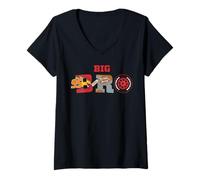 Womens Disney & Pixar's Cars Big Bro Brother Family Trip Matching V-Neck T-Shirt