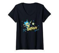 Womens Disney & Pixar's Inside Out "Best Birthday Ever!" Joy V-Neck T-Shirt