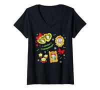 Womens Disney & Pixar's Toy Story Happy Holidays Christmas Coquette V-Neck T-Shirt
