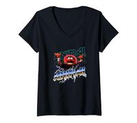 Womens Disney The Muppets Animal Rock Portrait V-Neck T-Shirt